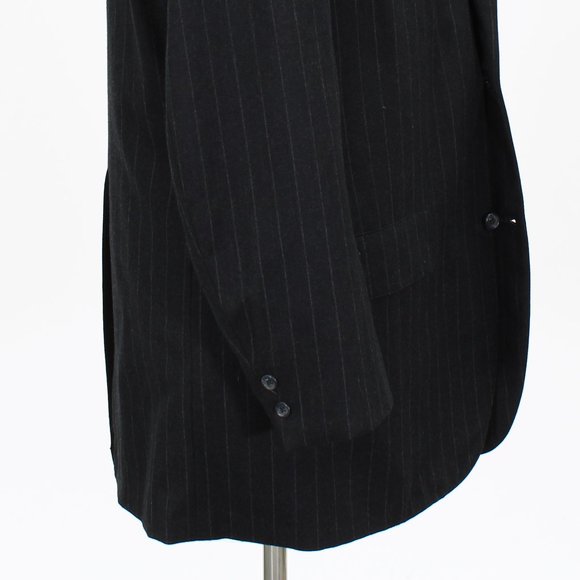 Vintage 1980's Brooks Brothers 40L 36x30 Gray Stripe 3-Button Full Suit … - Picture 10 of 15